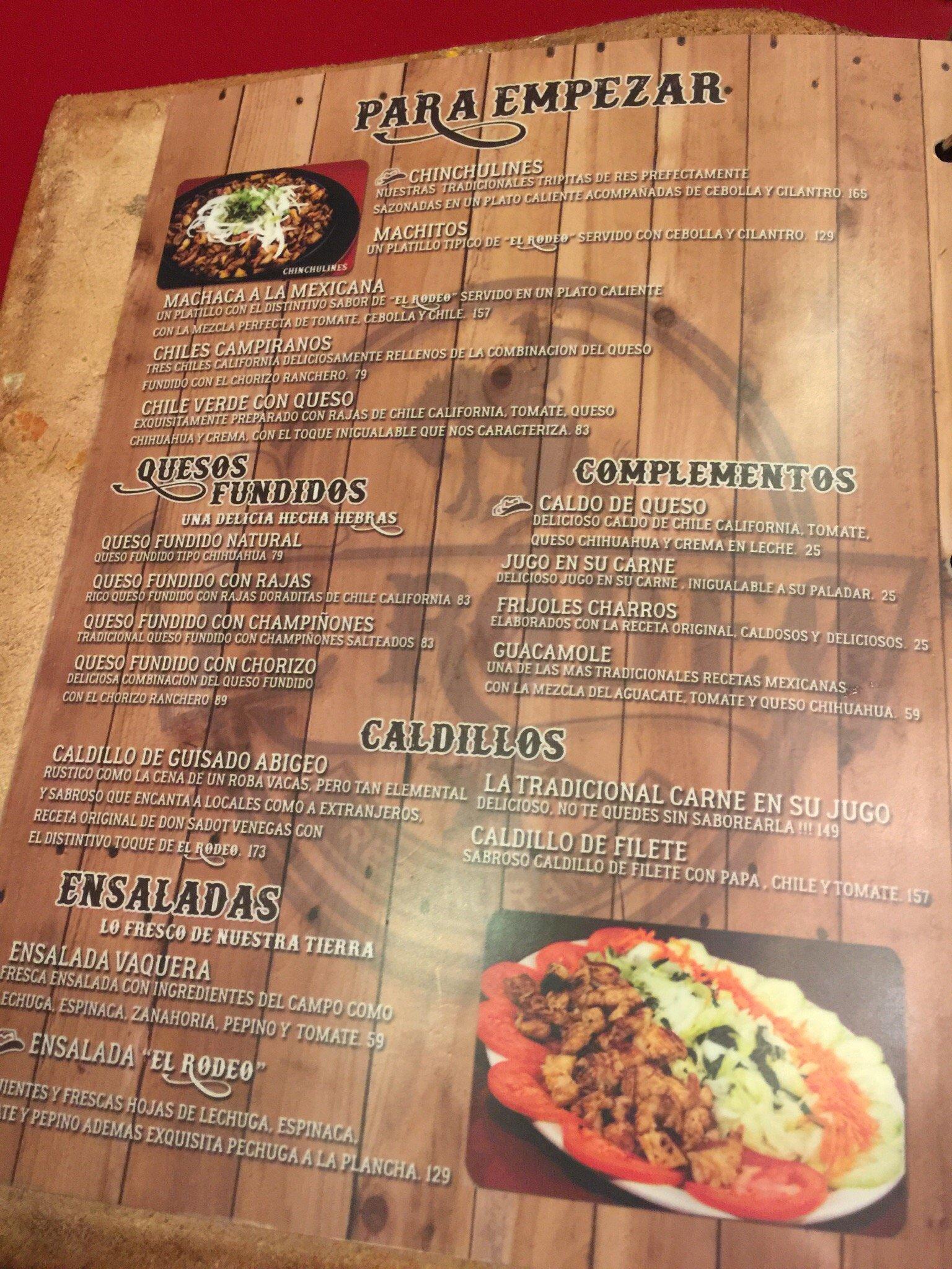 Menú