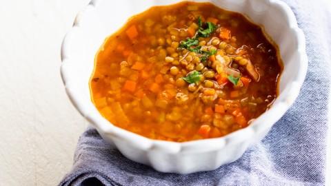 Sopa de Lentejas Mexicana (Fácil Vegana y en Una Sola Olla) — foto 3
