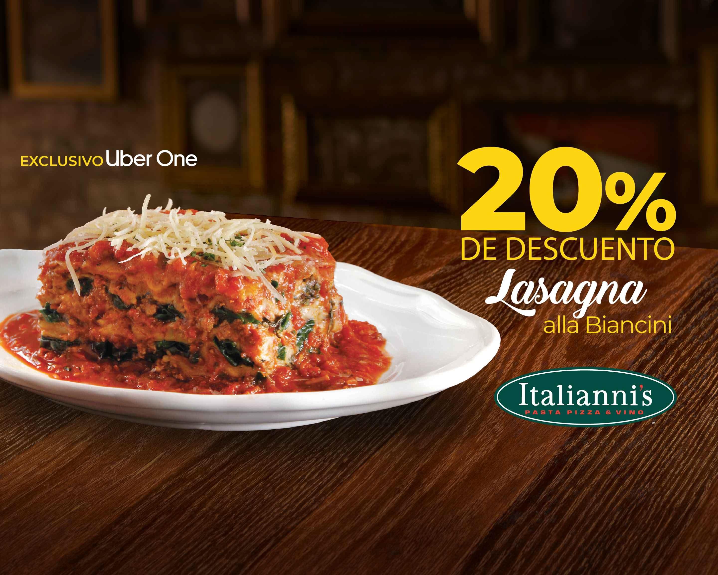 Menú - Italianni's — foto 3
